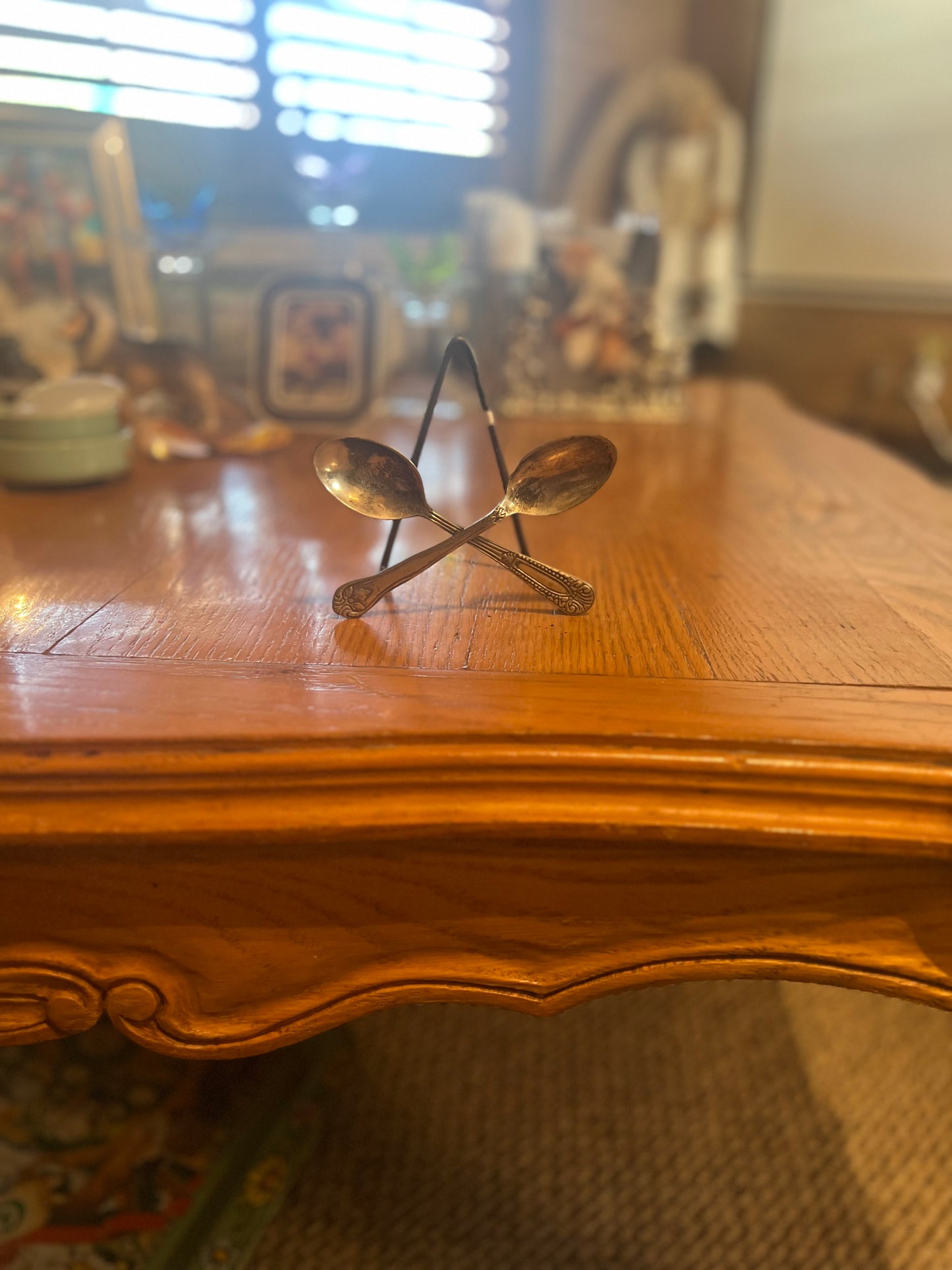 Vintage Silver Napkin Holder Made in India
