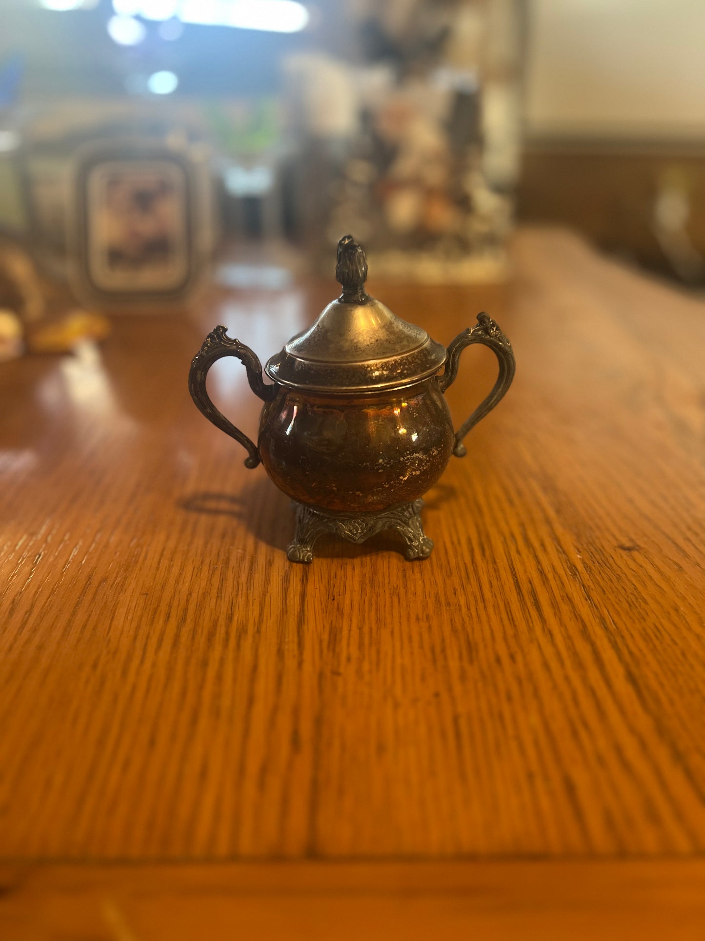 F.B. Roger’s Vintage Silver Plated Sugar Dish