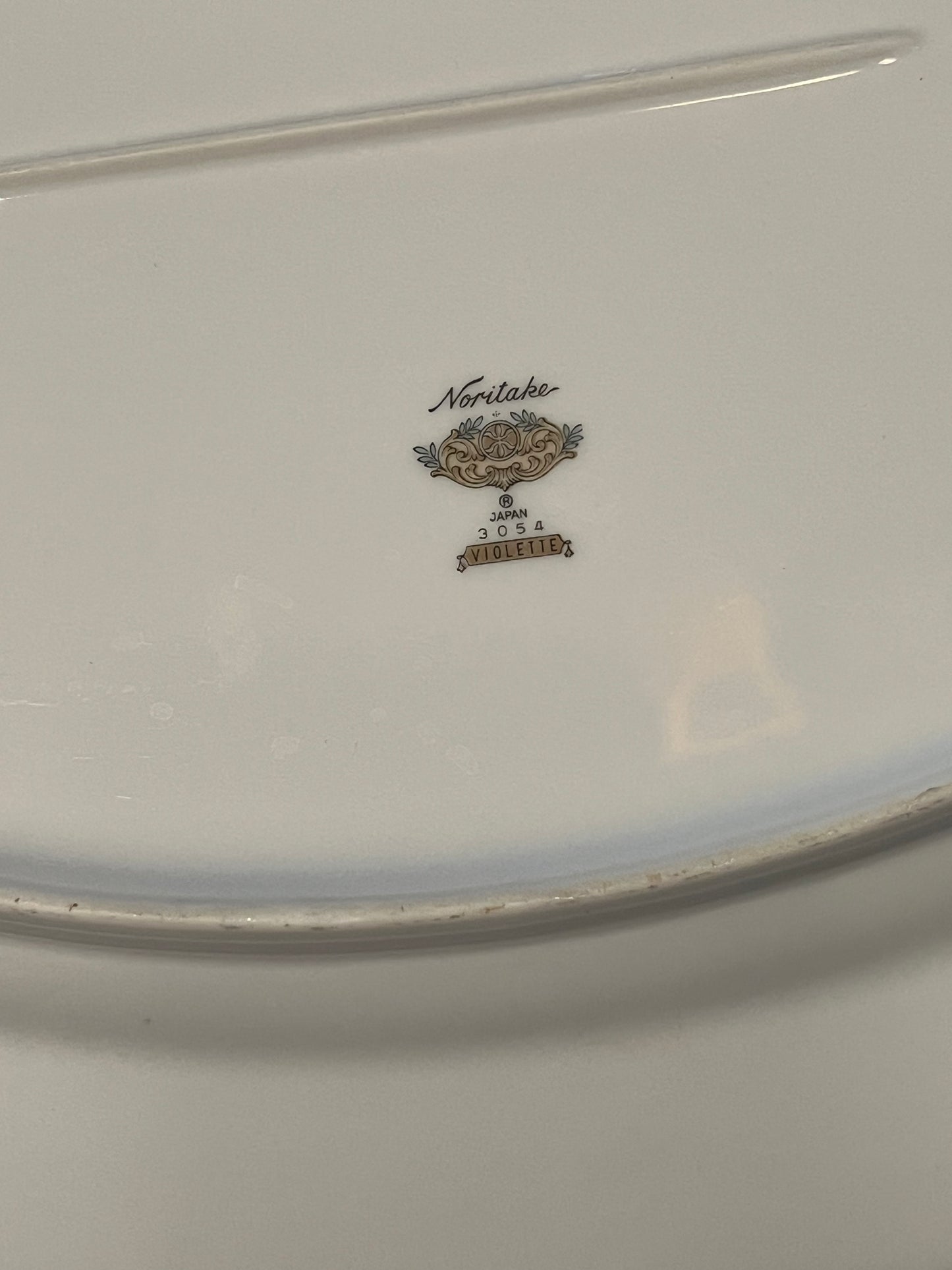 NORITAKE VIOLETTE PLATTER FROM JAPAN