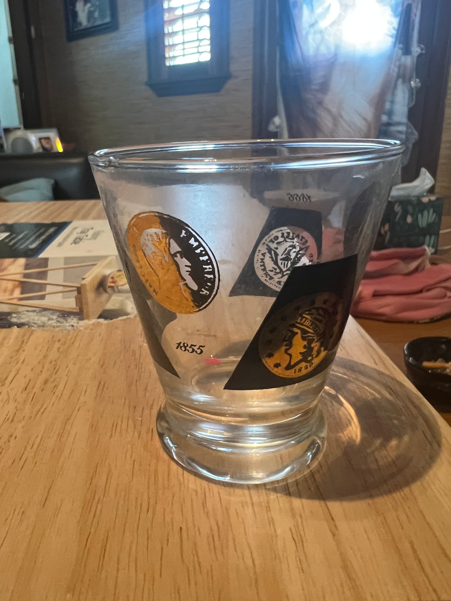 ANTIQUE SHOT GLASS