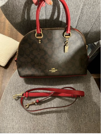 Brand New Condition Authentic Coach Dome Handbag/purse $175