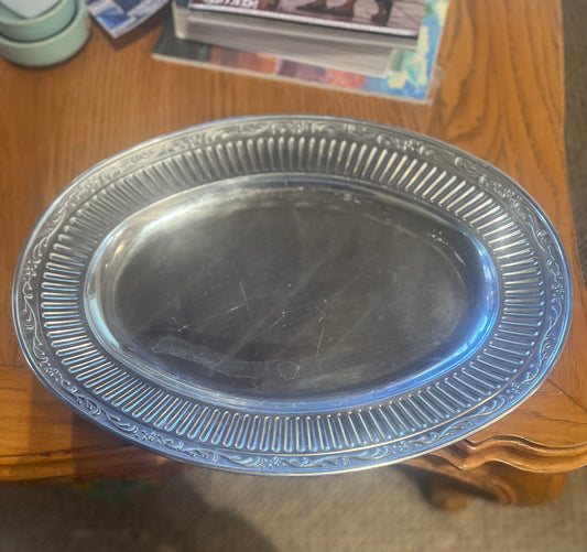 Silver Plated Antique Serving Tray Mikasa