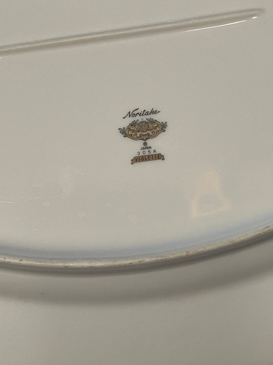 NORITAKE VIOLETTE PLATTER FROM JAPAN
